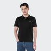 Calvin Klein Jeans Business Casual Embroidered Logo Short Sleeve Polo Shirt Men Polo Shirts Space-Black J324246BEH