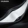 38cm For Lynk & Co 01 2021 2022 2023 Car Styling Carbon Fiber Suede Car Steering Wheel Cover Breathable Teering Auto Accessories