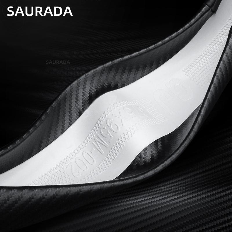 38cm For Lynk & Co 01 2021 2022 2023 Car Styling Carbon Fiber Suede Car Steering Wheel Cover Breathable Teering Auto Accessories