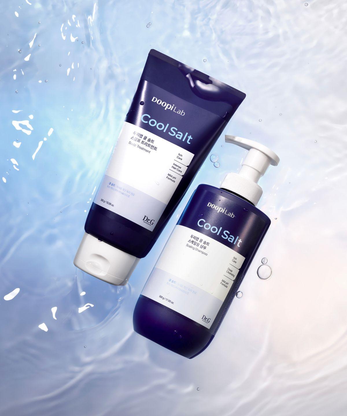 Scalp Lab Cool Salt Scaling Shampoo 500g + Scalp Treatment 300g