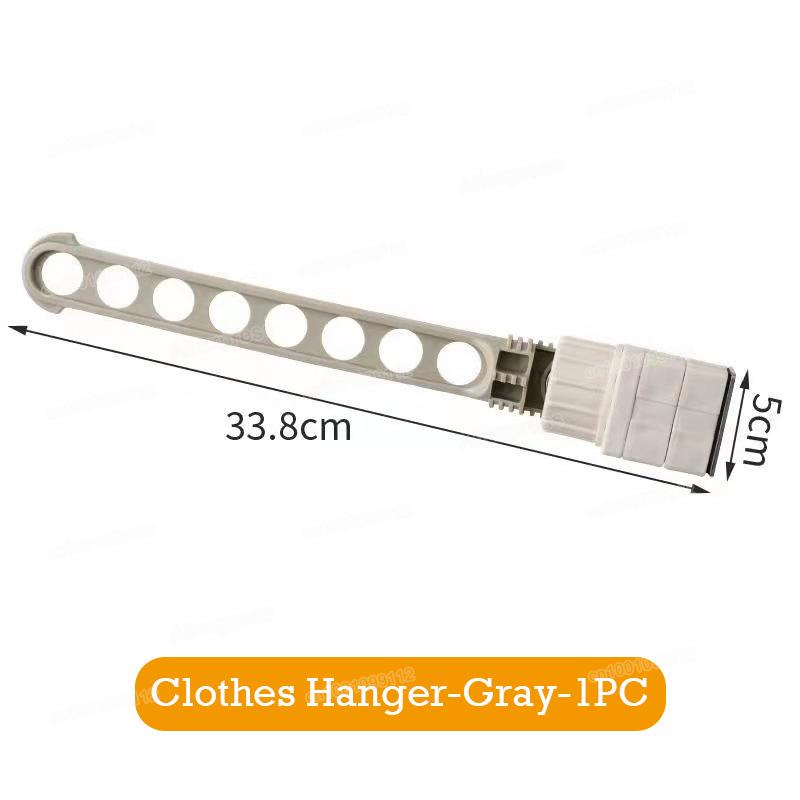 8 Holes Window Frame Clothes Hanger Portable Outdoor Travel Hanging Drying Rack Door Windows Storage Rack Home Hanging Rack