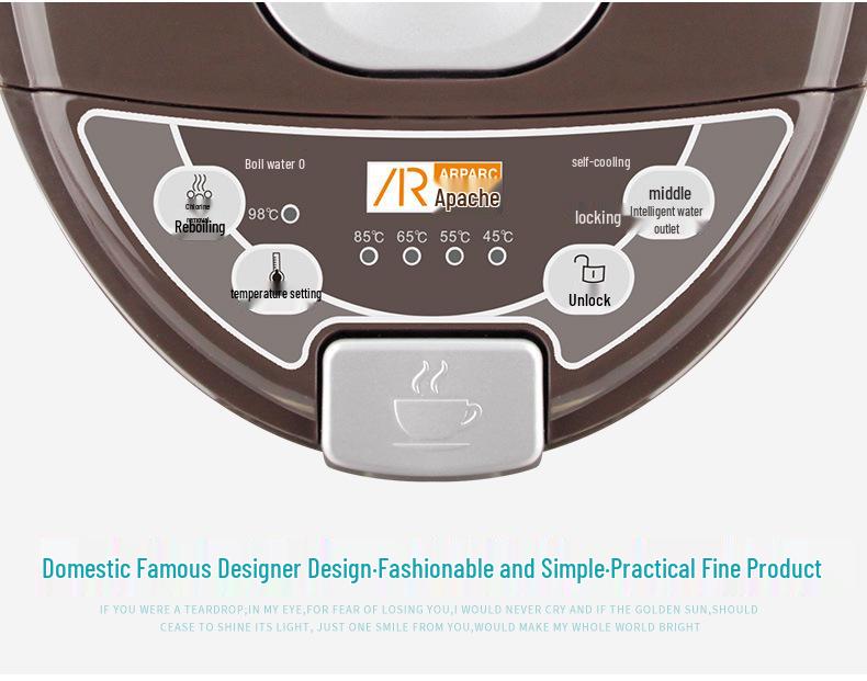 Apache Smart Electric Kettle AHP-5073 - Insulation & Constant Temperature for Home Use