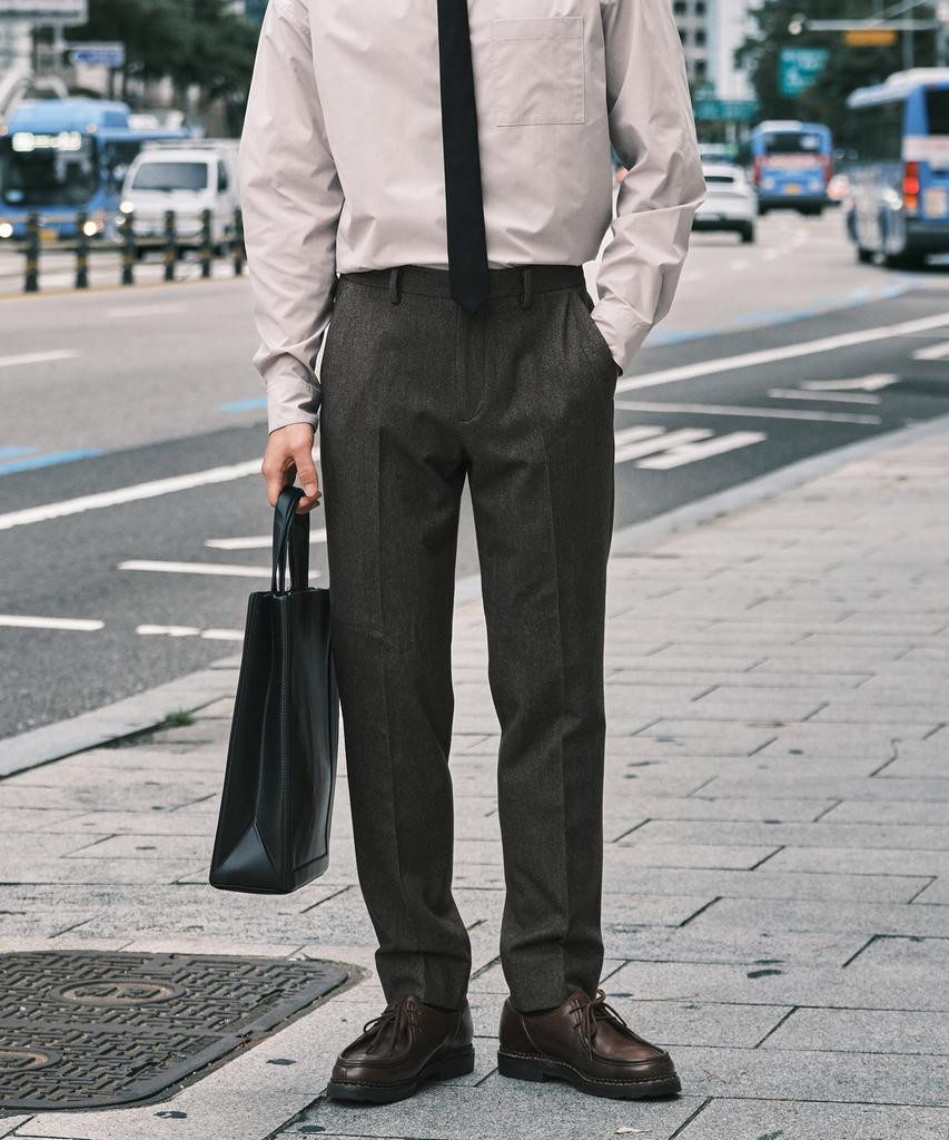 STCO Twill Brushed Setup Set_Brown (Relaxed Fit)_Sejwd02Set (A Type)