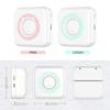 Bluetooth Connect 200dpi Tintenloser Aufkleberdrucker Fotoetiketten-Memo Tragbarer Handdrucker Mini-Mini-Mobildrucker