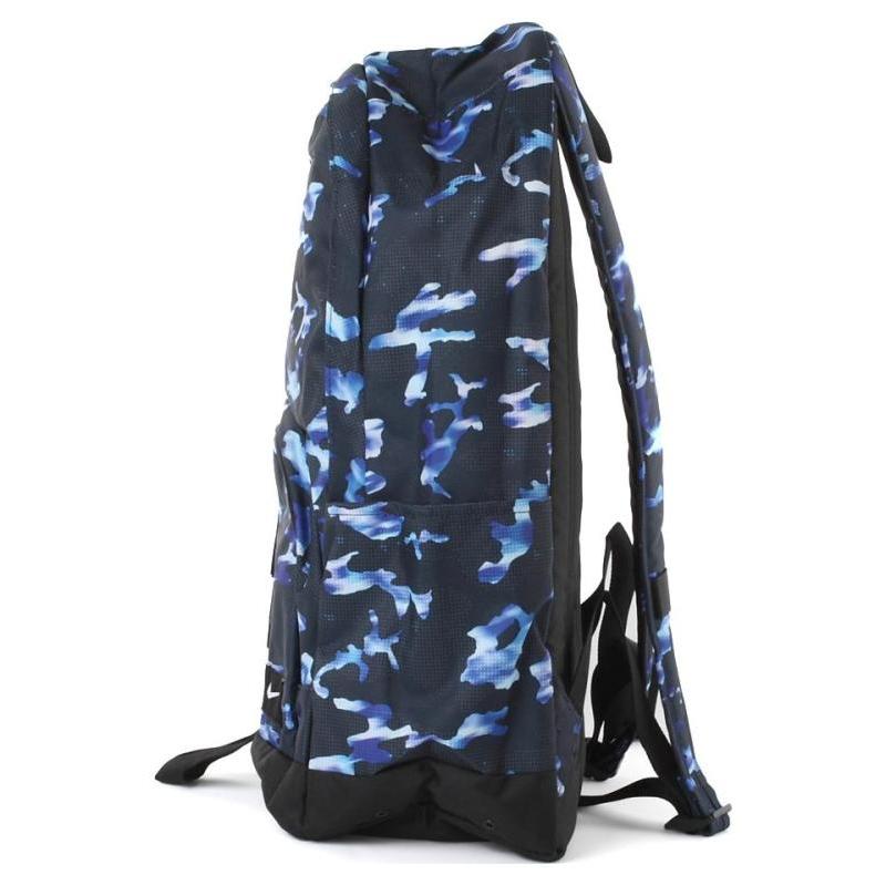 Nike Polyester Backpack Regular Men's Black/Blue Casual BA4303-423