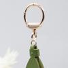 Nyckelring Hänge Imiterat Läder Tulpan Design Nyckelring Bilnyckelring Handväska Dekorativa Tillbehör