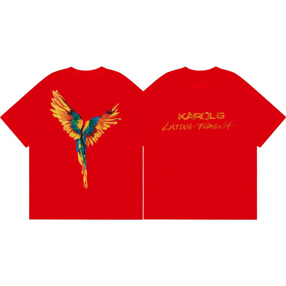 T-shirt Grafica Tour 2026 Cantante Karol G Uomo Donna Moda Musica Pop T-shirt a Maniche Corte Cotone di Alta Qualità T-shirt Oversize