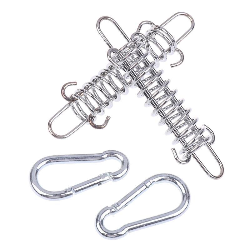 1/4/5 Conjuntos Tenda de Camping Corda de Vento Fivela de Mola Tensionador de Tenda Estacas de Deck ao Ar Livre com Clipes Mosquetão Tensionador de Toldo Gancho Fixo