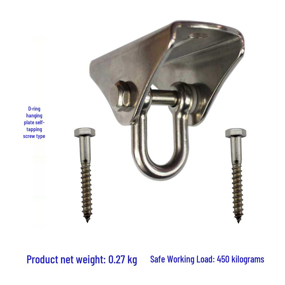 304 Stainless Steel Swivel Hammock Hook Plate for Yoga or Chair Suspension