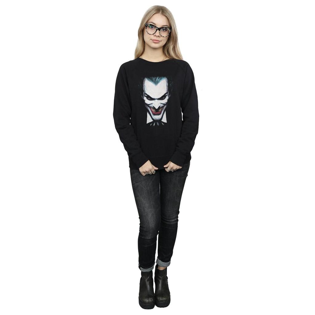 DC Comics Womens/Ladies The Joker By Alex Ross Sweatshirt