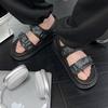 Summer Men Sandals  Leisure Summer Shoes Male Beach Shoes Comfy Men Shoes  Outdoor Men Roman Sandals Flip Flops Slippers Slides