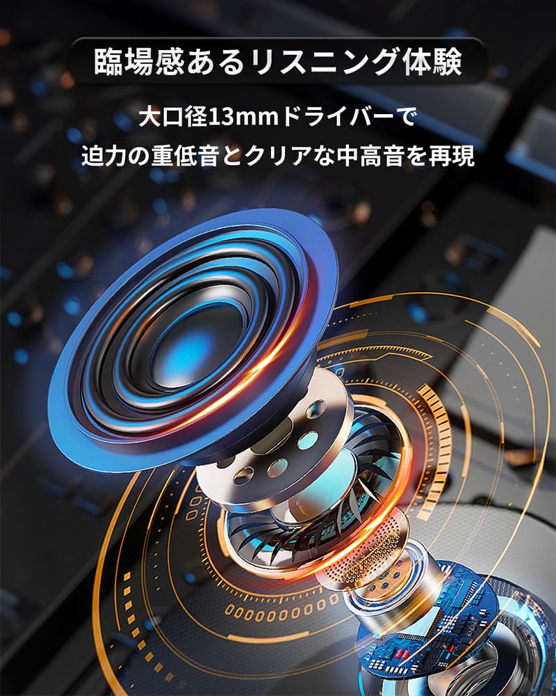 Wireless Earbuds with ENC Noise Single or Dual Ear Low Long Talk Suitable for and Mi Tune01 Microphone, Cancellation, Use, Bluetooth, Latency, In-Ear,
