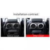 Car Rear AC Outlet Vent Ring Cover Trim Sticker For Land Rover For Discovery 4 For LR3 2009-2016 Car AC Vent Trim Ring