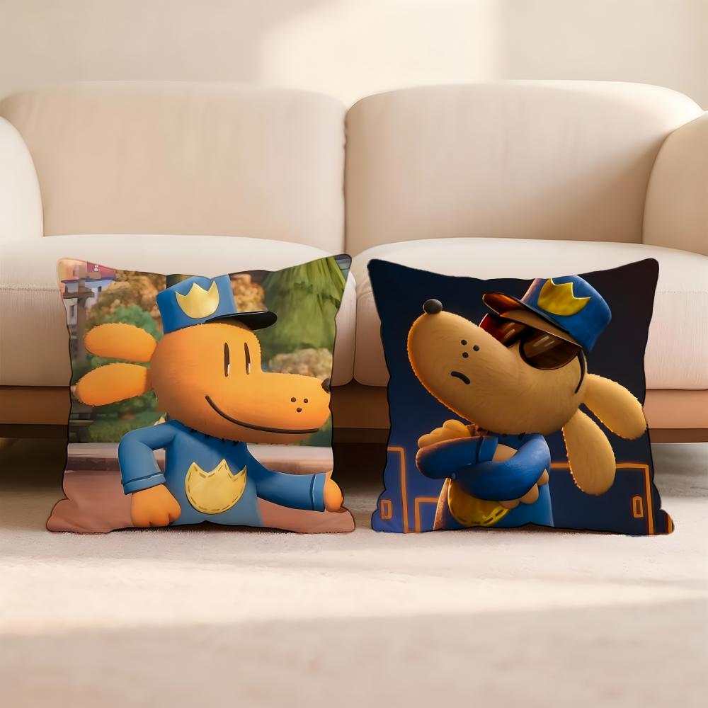 Poszewka na poduszkę Anime D-Dogman do domu i samochodu, wielofunkcyjna - Dwustronna, Miękka i Trwała do codziennego użytku