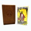 Luck Lab Leather Tarot Card Brown Fits Most Standard Size Tarot Cards Box Deck Tree of Life Design Case/Holder - - (Fits Size) -