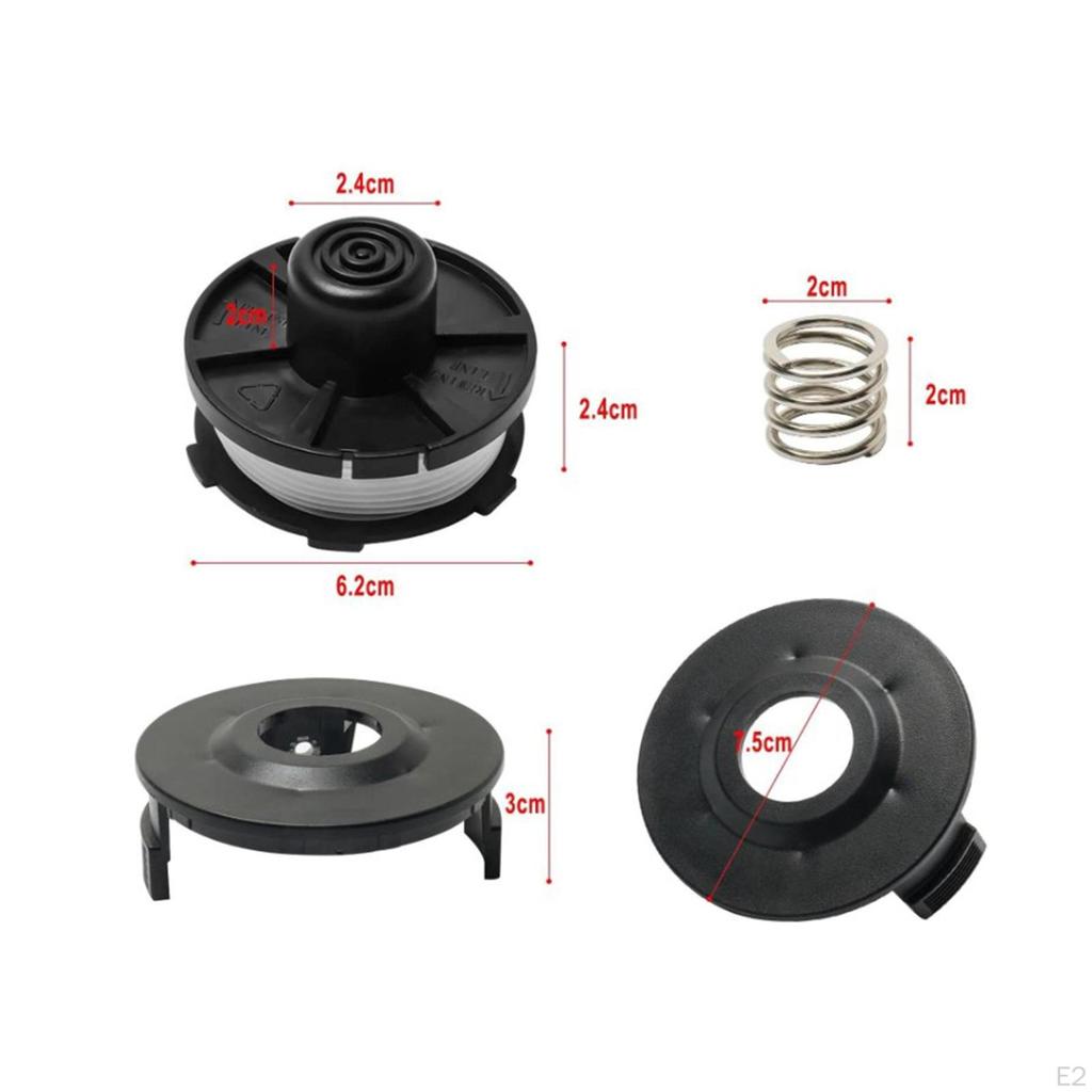 Trimmer Line Spool 196146-9 Assembly Accessories Replacement Refills, 27ft Easy