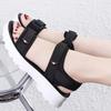 Velcro sports sandals summer new muffin platform student soft-soled beach shoes