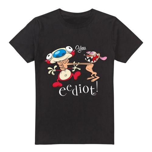 Ren & Stimpy Mens You Eediot T-Shirt