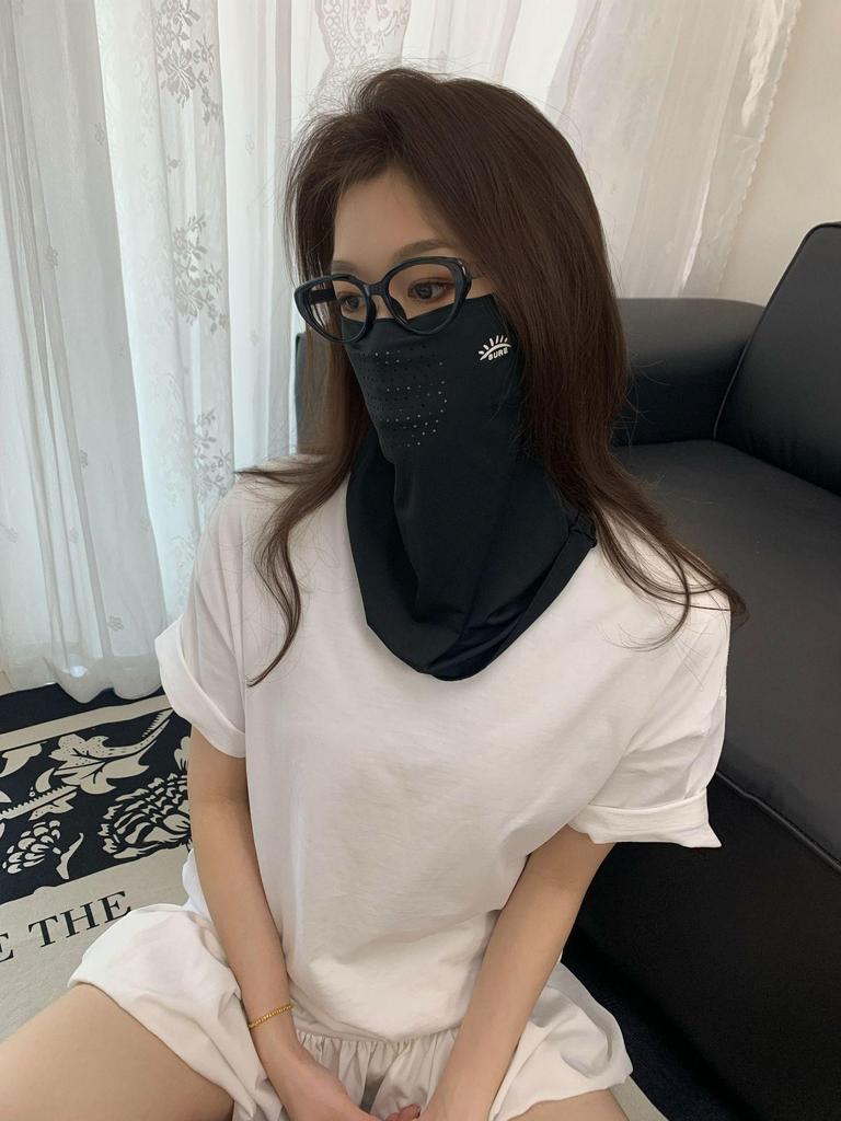 UV-beständige atmungsaktive Gesichtsmaske: Sonnenschutz & Staubschutz für Outdoor-Radfahren