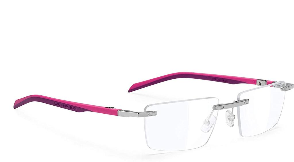 RUDY PROJECT SPYLLO Rimless SUF Sports Utility Frame Glasses for and Road Fuchsia Shape ML31FX93B Golf, Cycling, Bikes, Raspberry, B,