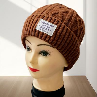 Warm Hat, Unisex, Ear Protection Hat, Outdoor, Cold Proof, Thickened Velvet, Knitted, Woolen Hat