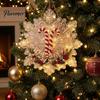 Acrylic Beaded Art Supplies Christmas Faux Pearl Painting Suncatcher Kit, Snowflake Shape Board Decorative Hanging Window with Lace Edge, 3D