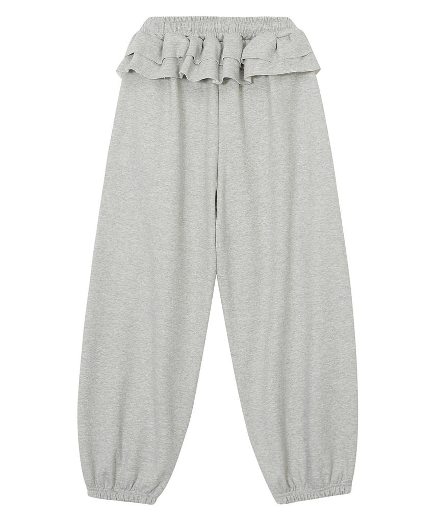 CNVS Betty Boop Frill Layered Sweatpants_Gray