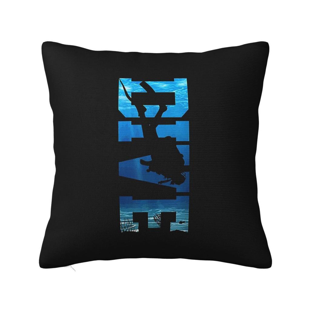 Scuba Dive Diver Down Flag Diving Gear Square Pillowcase Cushion Cover Pillow Case Throw Pillow Cover for Home Sofa Living Room