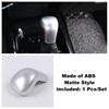 ABS Sticker Gear Shifter Knob Handball Cover Trim For Toyota Corolla E210  + Camry 2018 + Yaris cross  + Avalon  +