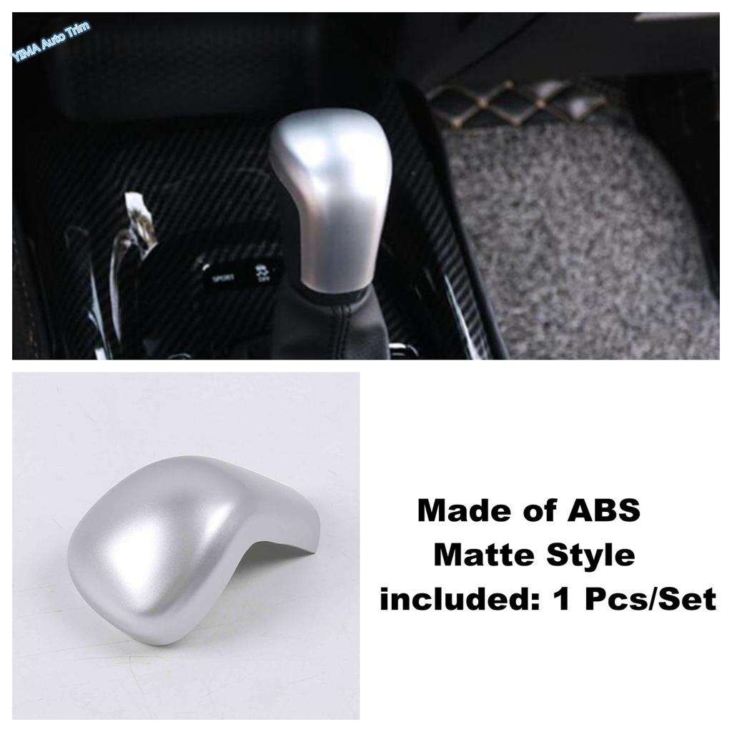 ABS Sticker Gear Shifter Knob Handball Cover Trim For Toyota Corolla E210 + Camry 2018 + Yaris cross + Avalon +