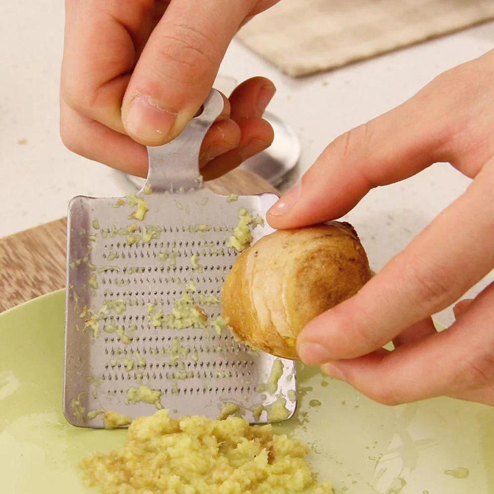 Kitchen Convenience Tools Ginger Garlic Wasabi Grater Crushed Garlic Press Device Kitchen Household Tools Accessories Supplies