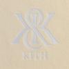 Kith Nelson  Crest American Vintage Color Blocked Long Sleeve Hoodie Men Hoodies Light-Gray KHM032367-002