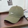 Fashion Hat Korean version of simple little whale embroidered baseball cap Japanese literary tide student versatile casual fashion cap couple