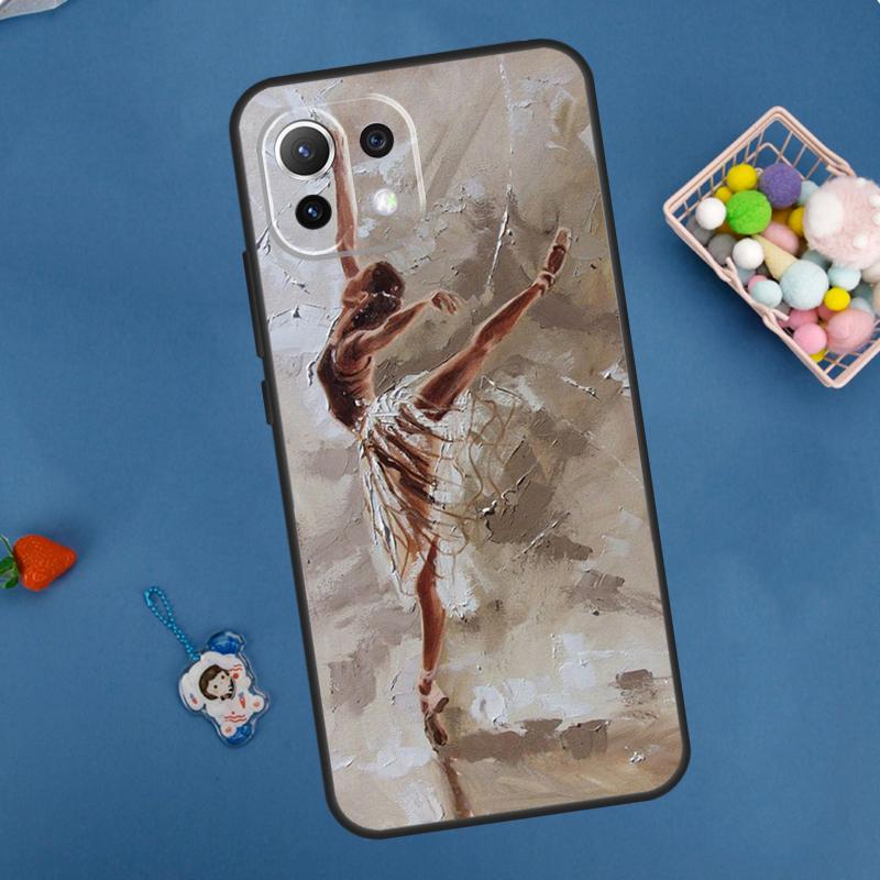 Ballet Ballerina Dancer Case For Xiaomi 15 Ultra 13 14 11T 12T 13T 14T Pro POCO X7 Pro F5 F6 M6 X3 X5 X6 Pro Coque