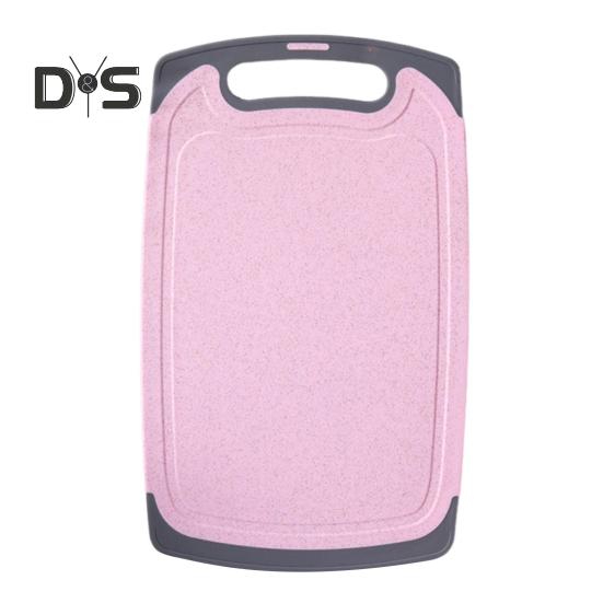 Double-sided Cutting Board Vegetable Meat Chopping Board with Grooves Easy Grip Handle Non-Slip Kitchen Essential for Foodies And Chefs