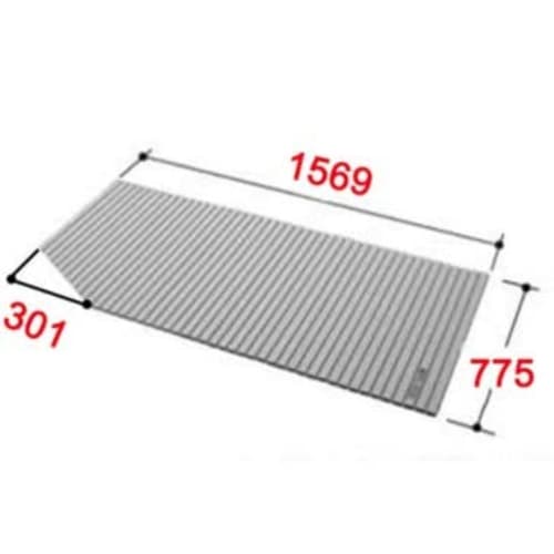 INAX Water parts Rolling lid BL-SC79156L-K (Depth A) 775MM (Width B) 1569MM L type for bathtub size 1600MM