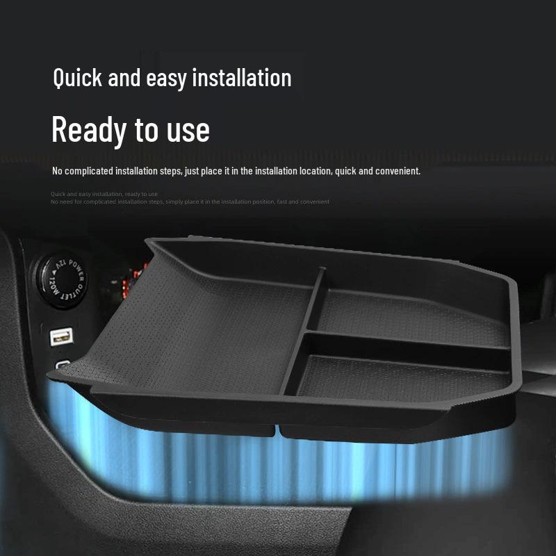 Jetour Zongheng G700 Center Console Storage Box for 2025-2026 Models TPE Material