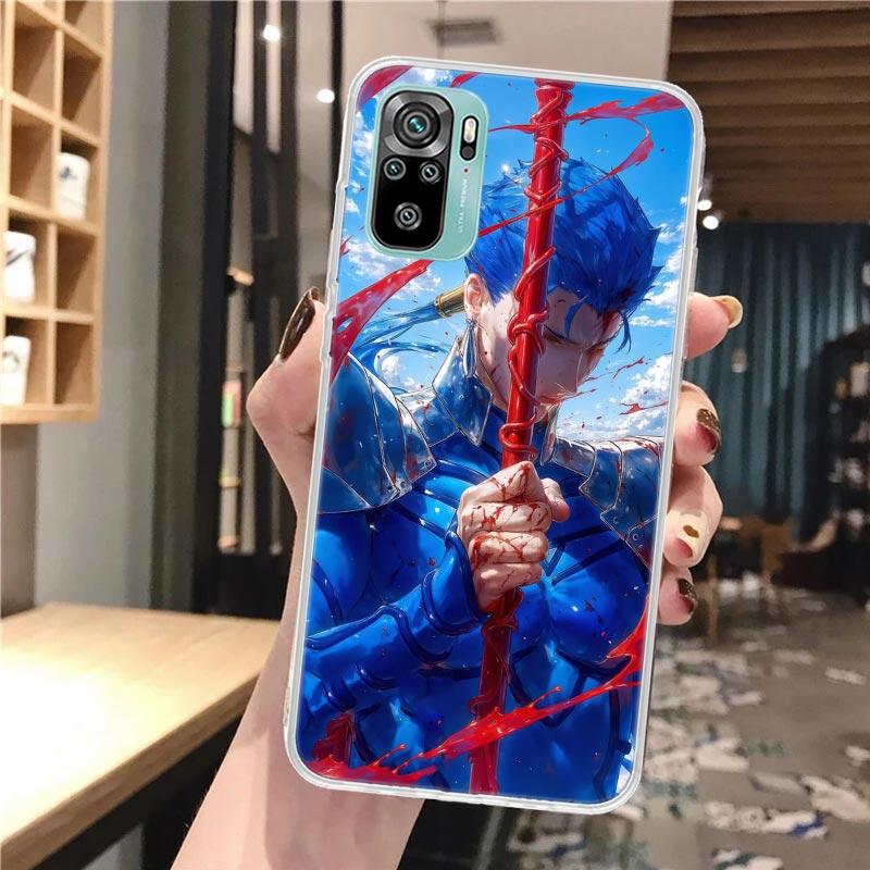 Fate Zero Stay Night Archer Soft Phone Case For Xiaomi Redmi Note 14 14S 13 12S 12 11S 11 11E Pro Plus 11T 10S 10 9S 5G Pattern