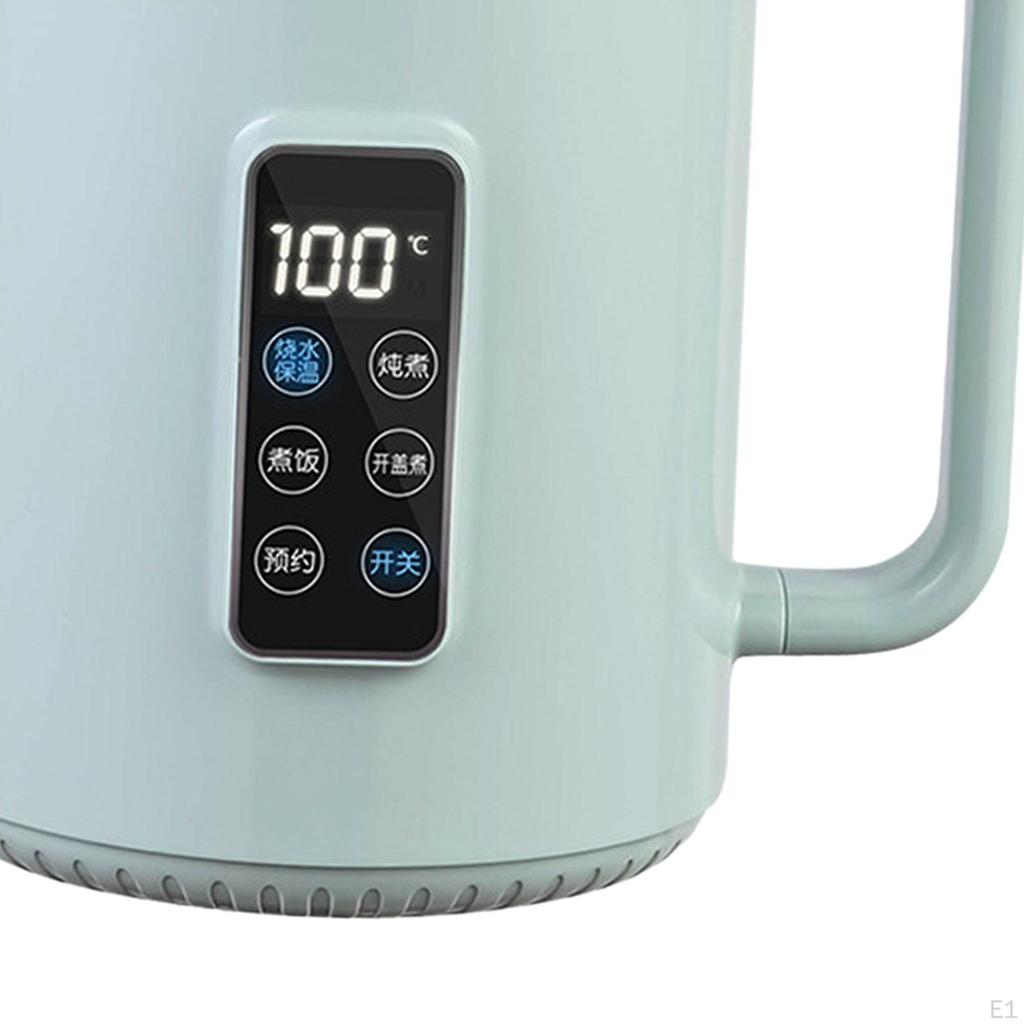 Compact Electric Cooker with Nonstick Pot for Home Use