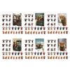 Yousheng Highland Cow Ornaments Advent Calendar 2025 24 Days Christmas Countdown Calendar with Cartoon Cows Ornament for Xmas Tree Decor
