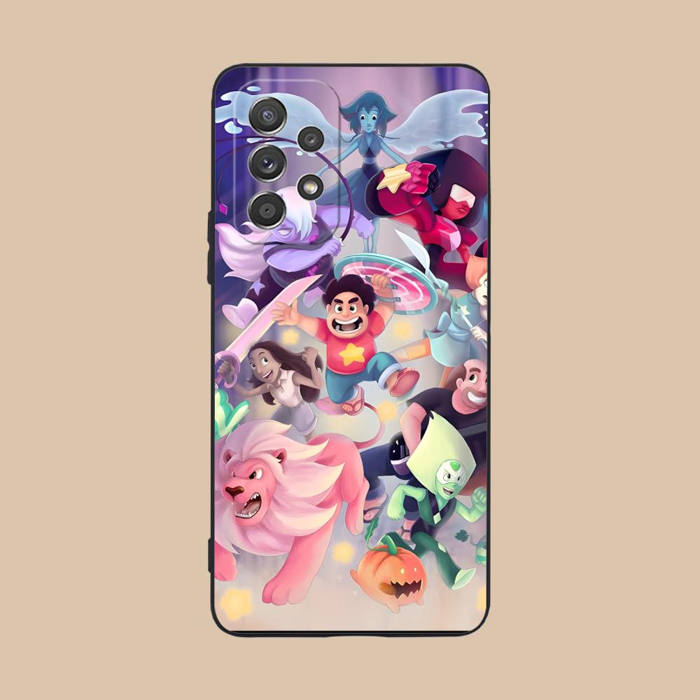 Steven Universe Mobile Phone Case for Samsung Galaxy M55 54 42 35 34 33 32 23 22 15 14 13 12 F55 5G Colour Protective Cellphones