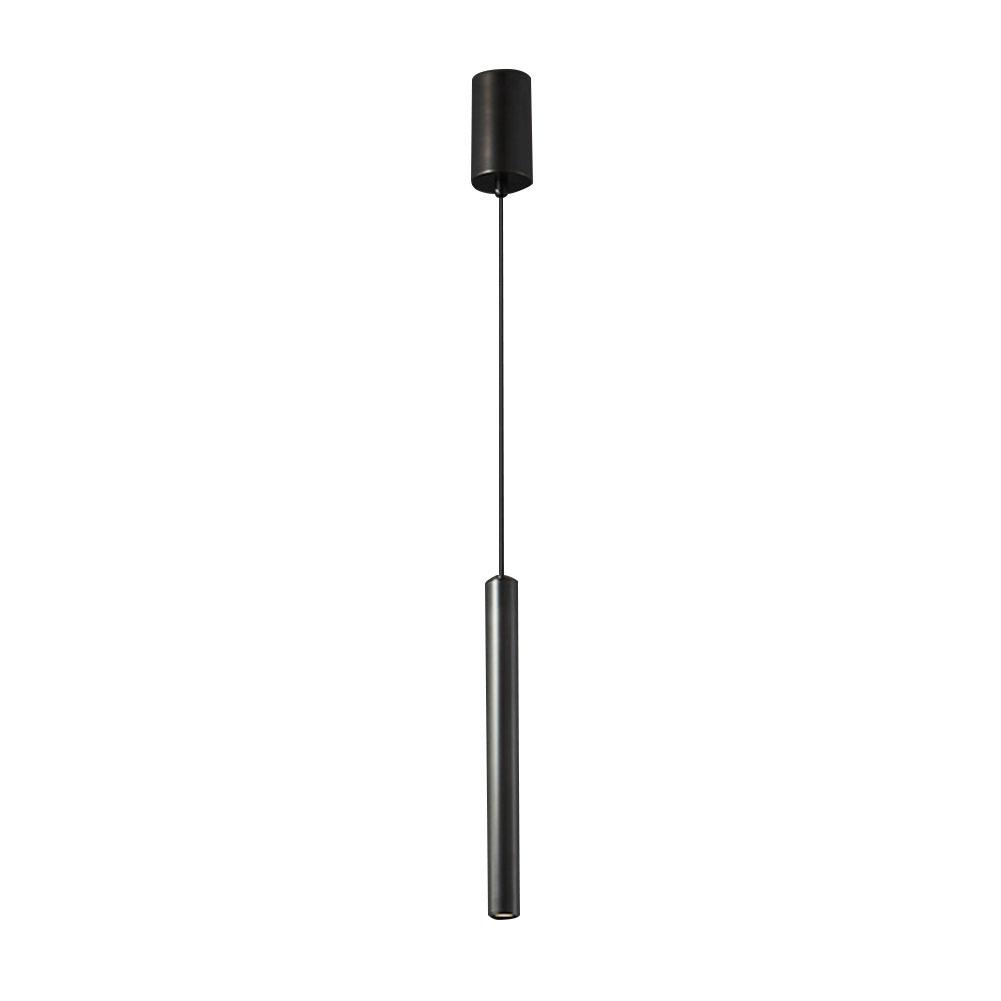 LED Pendant Lamp Metal Hall Hanging Chandelier LED Hanging Light Bar Black 3000K-6000K Eye Protection for Living Room Wall Decor