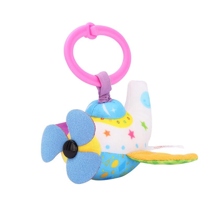 JollyBaby Newborn Stroller Toy: Soothing Rattle & Bed Bell for 0-1 Year Olds