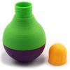 CX Starmark Bob-A-Lot Interactive Dog Pet Toy, Large, Yellow/Green/Purple