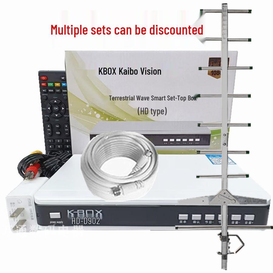 Kaibo HD Antenna Set-Top Box for Terrestrial Digital TV