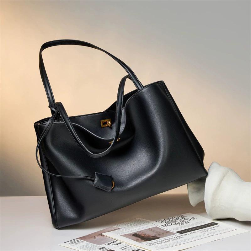 Luxury Brand Tote Bag Premium Textured Shoulder Bag New Fashiable Women's Bag Large Capacity High-quality Leather Underarm Bag
