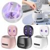 Ultrasonic Retainer Cleaner - UV Dental Cleaning Pod Machine for Dentures, Aligner, Braces, Mouth Guards, Toothbrush Heads, Jewelry