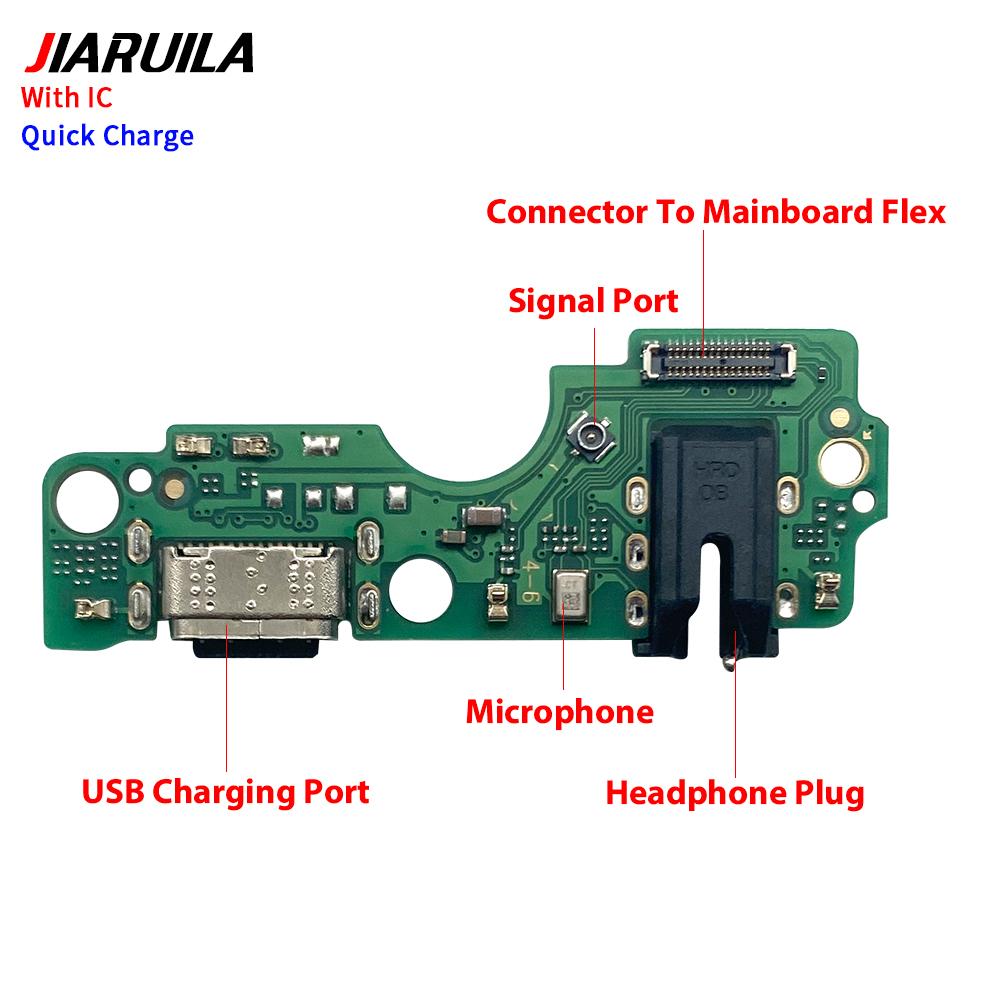 USB-Ladegerät Dock Connector Board Ladeanschluss Mikrofon Flex für Infinix Hot 9 Play Itel P17 Note 7 Lite Smart 8 X6111 Zero 1G