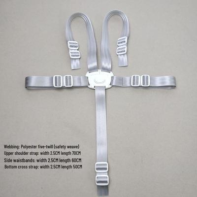 5-Point Harness Safety Belt for Children's High Chair & Stroller