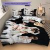 White Unity Bedding 3 Piece Set Hd Print Duvet Cover Pillowcases For Teens Adult Bedroom Decoration Christmas Gift C9211869